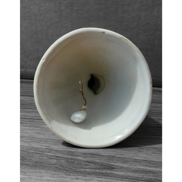 Vintage Girl Figurine Hand Bell - Picture 8 of 8